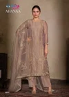 Ahanaa By Vipul Catonic Silk Organza Designer Salwar Suits
